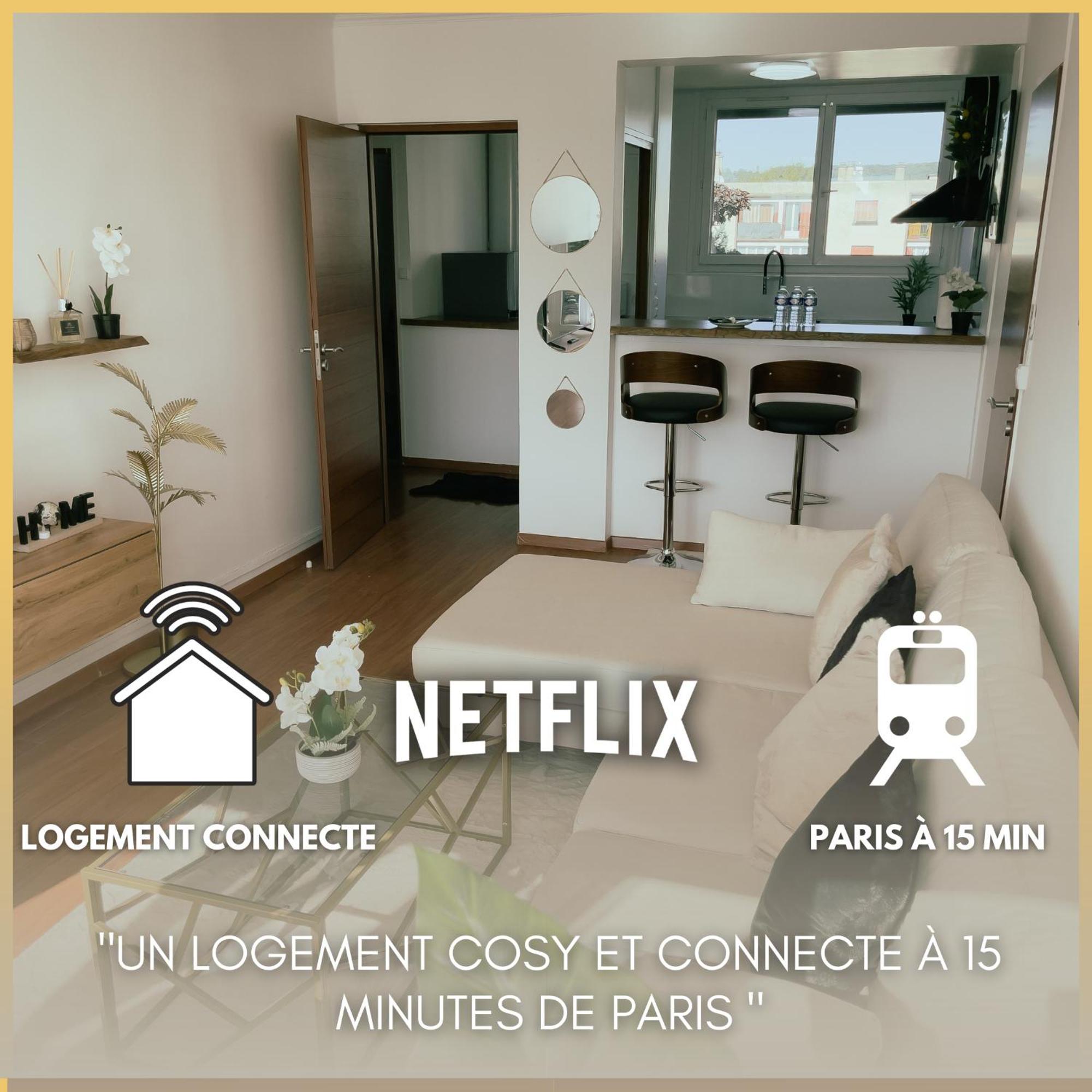 Appartement Cosy & Connecte A 15 Min De Paris Soisy-sous-Montmorency Εξωτερικό φωτογραφία